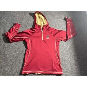 NWT FUS hoodie  1/4 Zip XL colosseum Woman’s Thumb Holes